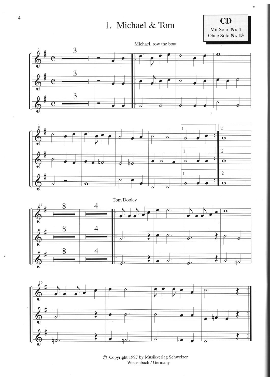 Funbook 1 für Alt und Bariton Saxophon (Noten incl. CD)