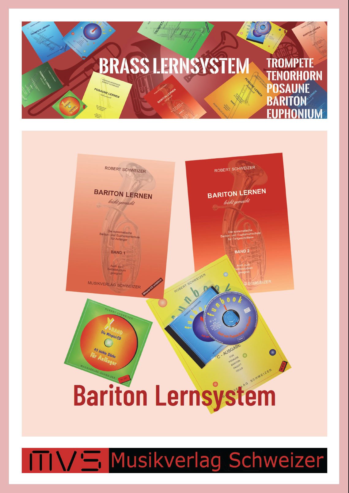 Bariton/Euphonium Lernsystem in C