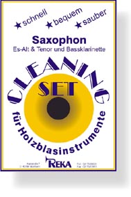 REKA Cleaning Set SAXOPHONE (E-flat alto, tenor) and BASS CLARINET